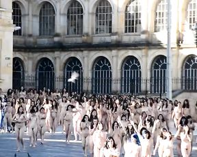 Colombian Art Nude Chicks Group at Bogota