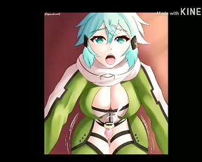 All Sword Art Online Pornography I like (no Sound Sorry)