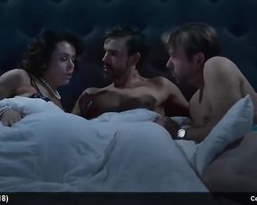 Celebs Debby Ryan, Alyssa Milano & Arden Myrin Lingerie Softcore Video Vignettes