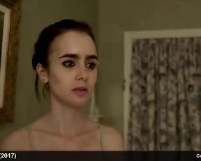 celebrity lily collins all nude and erotic video flicks