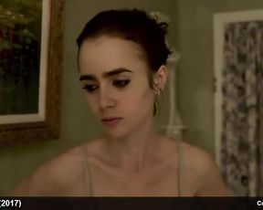 celebrity lily collins all nude and erotic video flicks