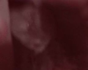 Erotic male masturbation in couch