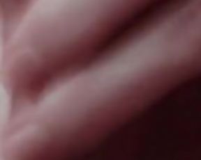 Erotic male masturbation in couch