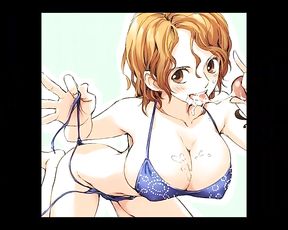 One Piece Nemi and Hancock's softcore anime pictures 38 pieces ONE LUMP
