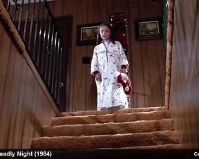 Celebrity Linnea Quigley Sans Boulder-Holder And Softcore Vid Scenes