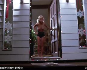 Celebrity Linnea Quigley Sans Boulder-Holder And Softcore Vid Scenes