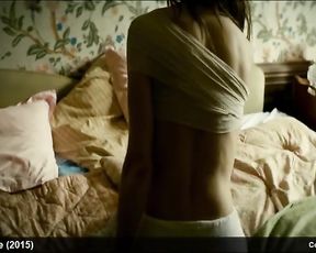 esther comar disrobed to the mid-body and glamour vid vids