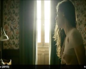 esther comar disrobed to the mid-body and glamour vid vids