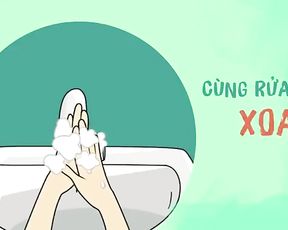 Covid-19 Corona Virus Palm Washing Filthy Mitts