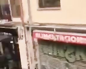 Io Sto a Casa 'pompino Sul Balcono' Con La Mia Raga