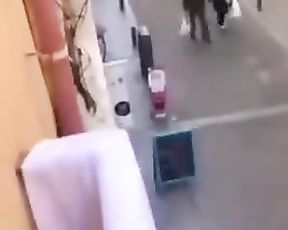 Io Sto a Casa 'pompino Sul Balcono' Con La Mia Raga