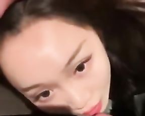 Stunning Korean Lady-Pal Fellates Hookup-Stick in Public Changing Room