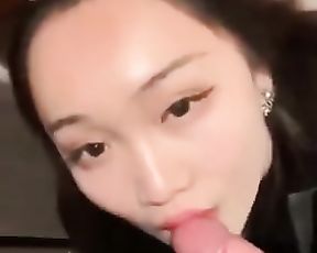 Stunning Korean Lady-Pal Fellates Hookup-Stick in Public Changing Room