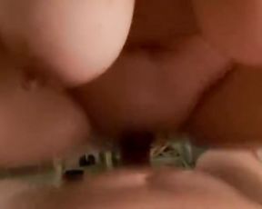 Meaty Knockers MILF Moaning Climax while Cowgirl Riding