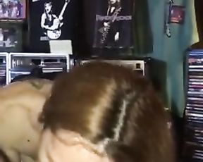 Crazy Wifey Tells Story of Fuck with Ex while Fuckng