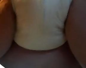 Humungous Dude Extracts Pee Enema into Adult Diaper