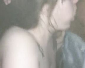 Young Chubby Cockslut Deep Deepthroating Cocks at Adult Theater Part 2