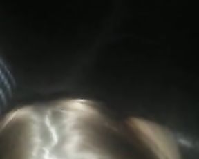 A Mega-Breezy Sucking us both off at Adult Theater