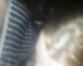 A Mega-Breezy Sucking us both off at Adult Theater