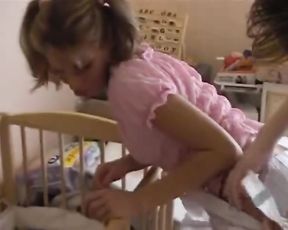 Pretty Adult Baby Damsel Spanking and Diapered - Visit Diaperdownloads.x2.to