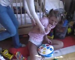 Pretty Adult Baby Damsel Spanking and Diapered - Visit Diaperdownloads.x2.to