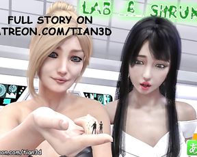 A Giantess Story - Shrink & Lab