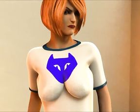 Adult Gwen Tennyson Weight Build Up Inflation