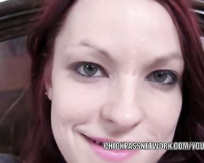 Ginger-Haired wifey Kajira is masturbating in a selfshot clip
