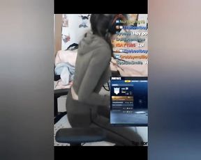 Pokimane Arse and Jug Compilation with Yells