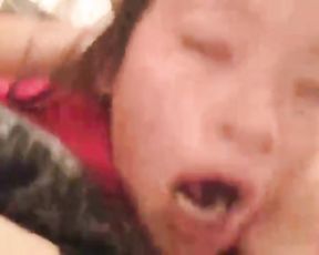 Another Incredible Pinch of Cheatingg Chinese Wife taking AMPLE DARK-HUED PRICK Fucking