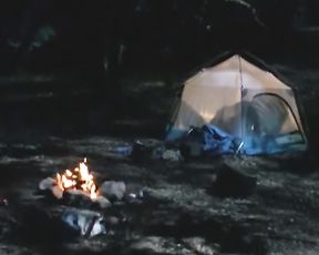 Glamour Queer-For-Pay Camping Scene with College Stud