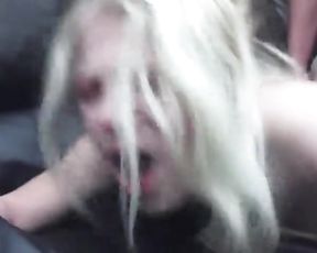 DALIA - Finest Softcore Quickie ever - Platinum-Blondie comes like a Train