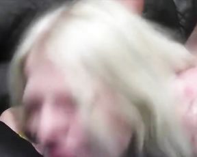 DALIA - Finest Softcore Quickie ever - Platinum-Blondie comes like a Train