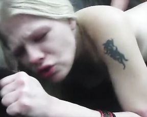 DALIA - Finest Softcore Quickie ever - Platinum-Blondie comes like a Train