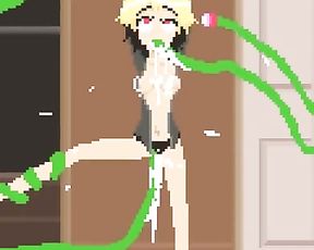 Mesmerized and Tentacles PIXEL (GIF & SoundEffects ) [ART: Obscene-zko]