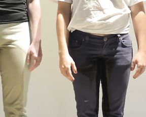 Urinate Standing Group Art