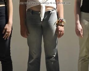 Urinate Standing Group Art