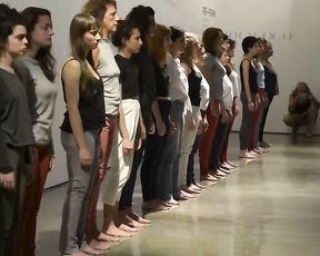 Urinate Standing Group Art