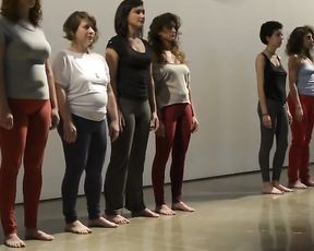 Urinate Standing Group Art