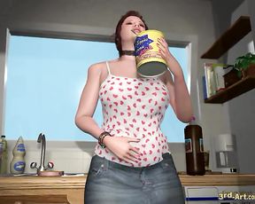 Nadia & the Fattening Ice Juices || 3RD ART/3DARLINGS