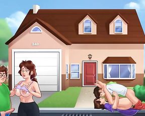 Summertime Saga - Debbie Public Admirer Art