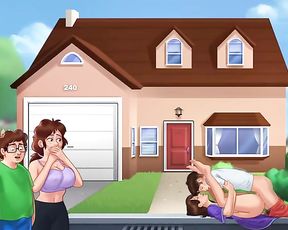 Summertime Saga - Debbie Public Admirer Art