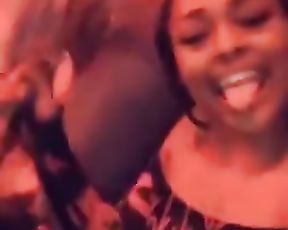 Instagram Showcases Puffies and Bum at Party (jaw-dropping) @queenimher