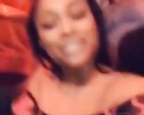 Instagram Showcases Puffies and Bum at Party (jaw-dropping) @queenimher