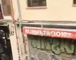 Quarantine Sucking Daddy Cum-Shotgun in Public