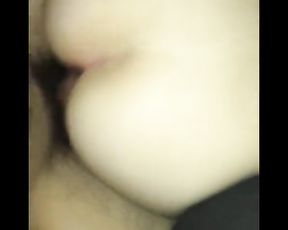 TEEN AMPLE BUM MILKY DAMSEL GETS RAILED REAR END STYLE POINT OF SIGHT