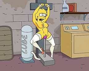 Simpsons nude