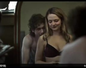 Emily Meade Sans Hooter-Sling and Erotic Undergarments Movie Vignettes