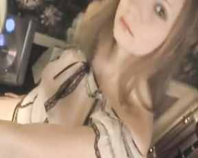 Mind-Deep Throating Dark-Haired Teasing in Underwear