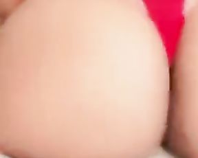 TRANQUIL PILLOW RIPPING UP IN RED UNDERGARMENTS BEFORE BED ROUGH NIPPLE HAVE JOY BOUNCING